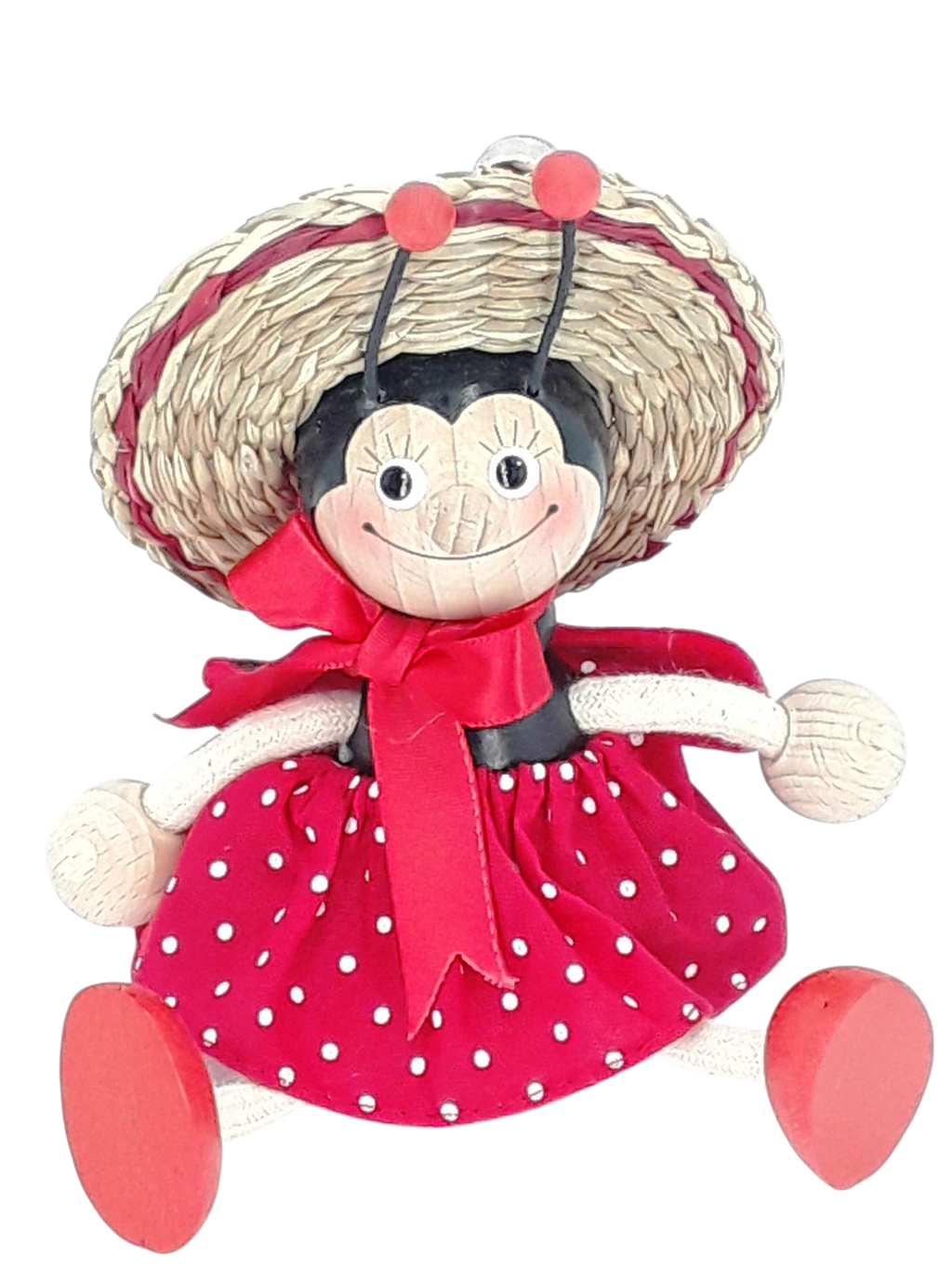 Ladybird Bouncy Puppet