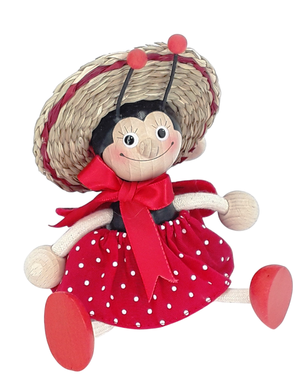 Ladybird Bouncy Puppet