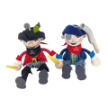 Handcrafted Pirate Sailor Wooden Bouncy Puppet ⚓💙