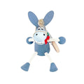 Handcrafted Donkey Boy Wooden Bouncy Puppet 🐴🎀