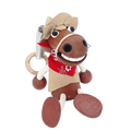 Handcrafted Cowboy Horse Wooden Bouncy Puppet 🐴